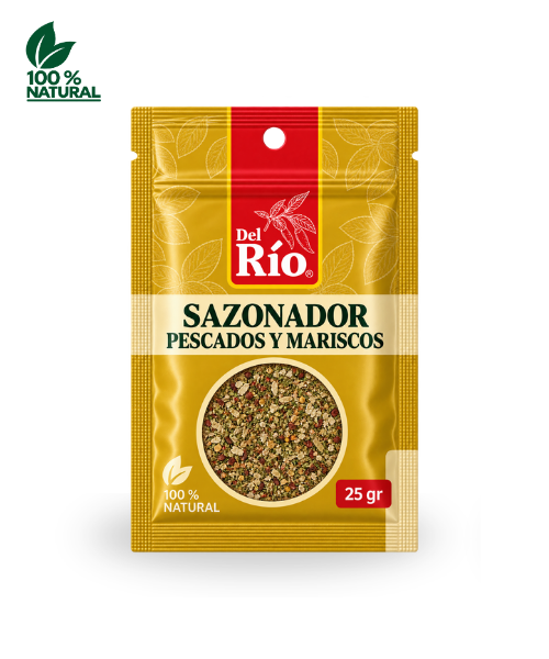 Sazonador para pescados y mariscos en Sachet